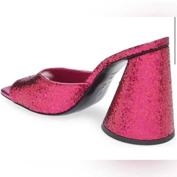 The Attico Pink Glitter Women's Shoes - Picture 2 of 6